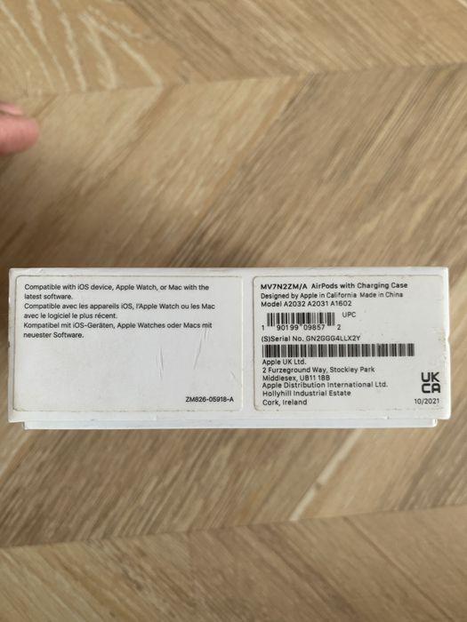 Airpods 2 слушалки - 10€