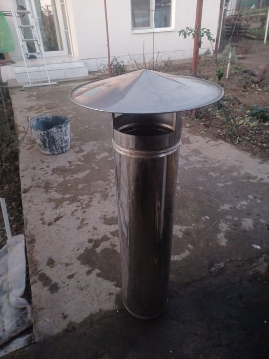 Cos inox centrala izolat original