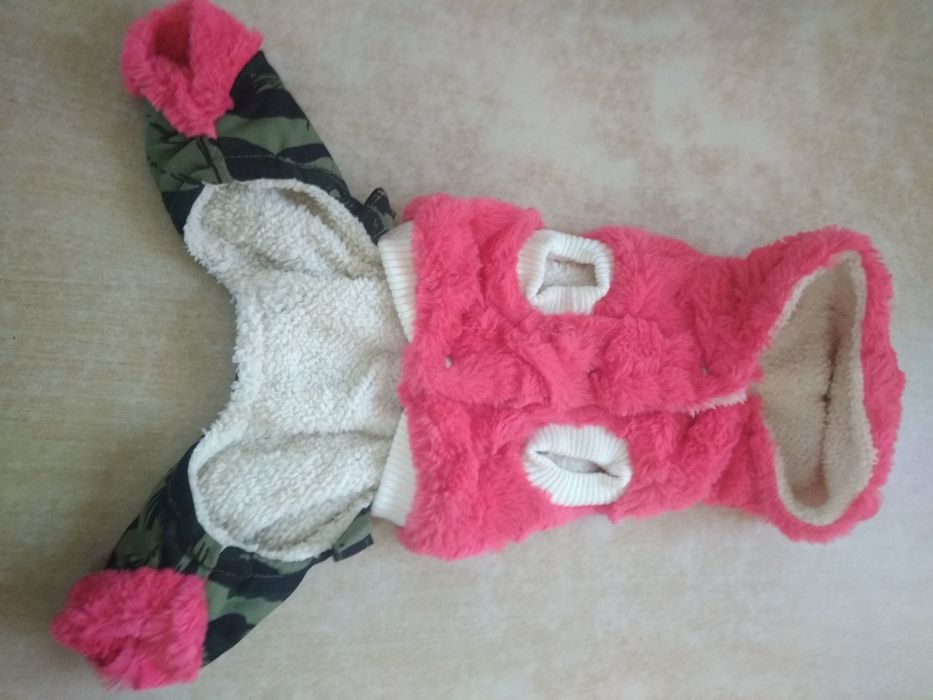 Зимний комбинезон для маленькой собачки