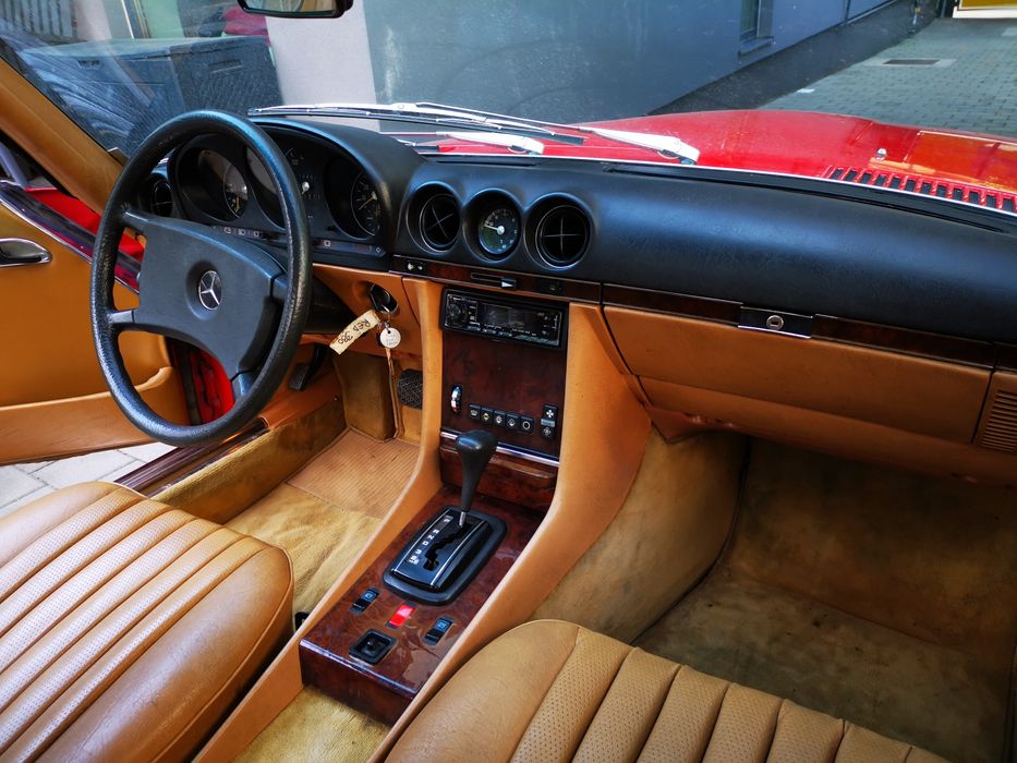 Vand Mercedes 380 SL R107 in stadiu de proiect