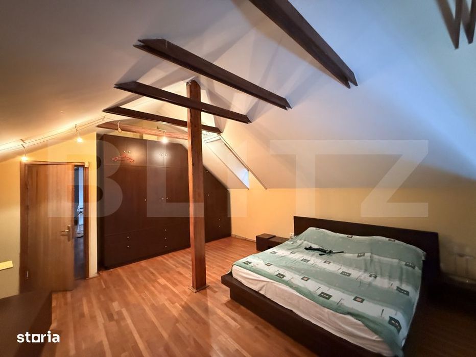 Casa P+M pentru birouri, curte 100mp, parcare, zona Siloz - Dragalina