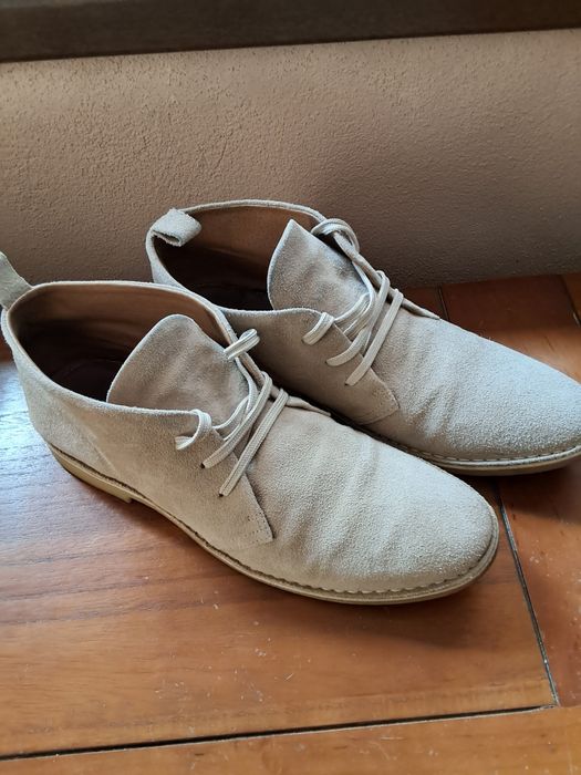 Ghete piele nubuk