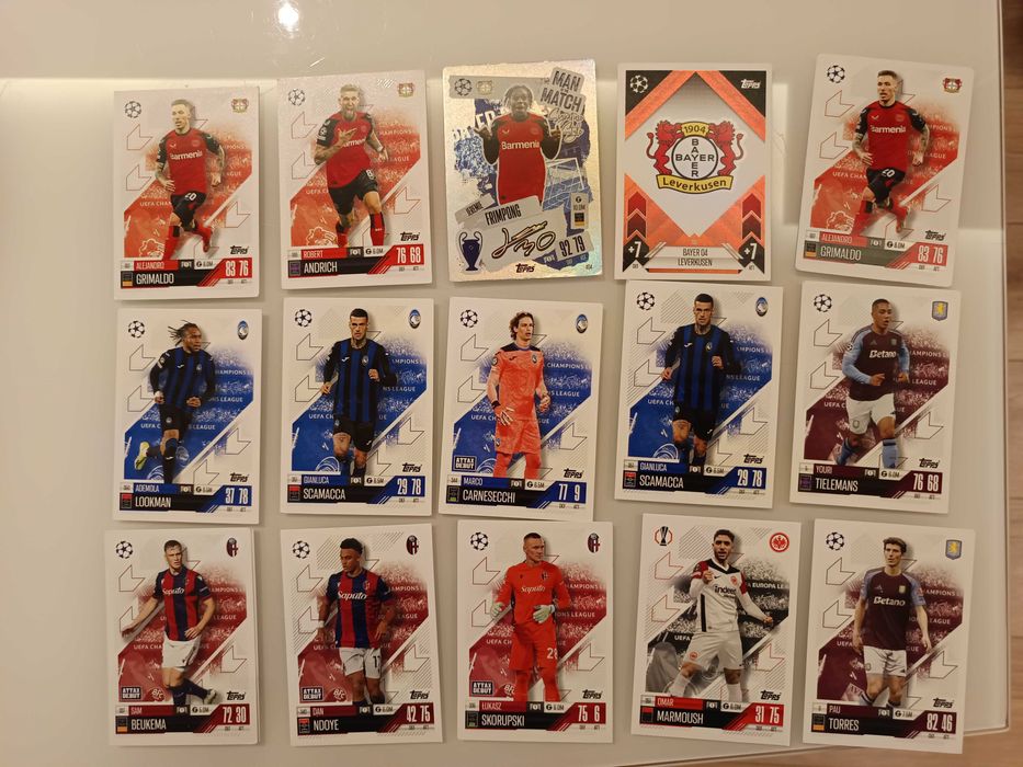 Match Attacks футболни карти 2024-2025