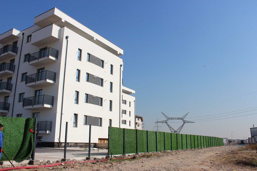 paravan imitatie gard viu artificial, 1x10m 1,5x10m 1,7x10m 2x10m