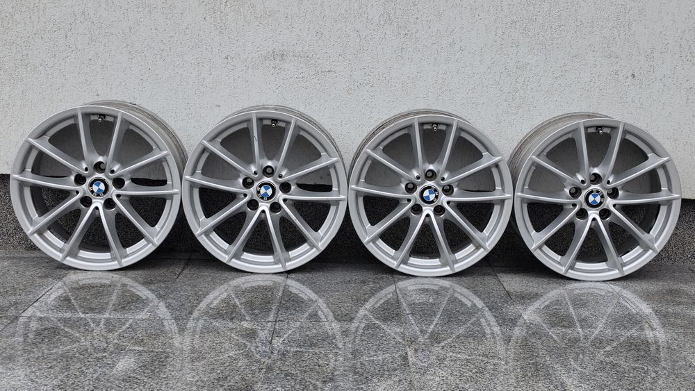 Set 4 jante roti aliaj 17 inch BMW 5 G30 G31 style 618 cod 6868217