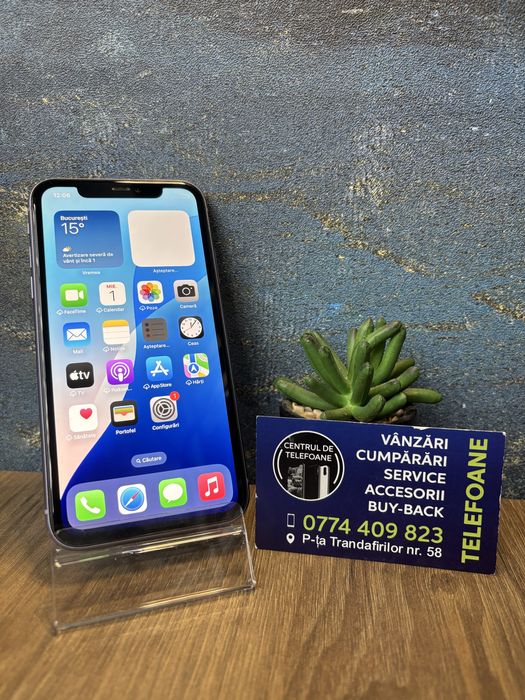 Iphone 11/64Gb/Garantie 2Ani Centrul de Telefoane/Rate