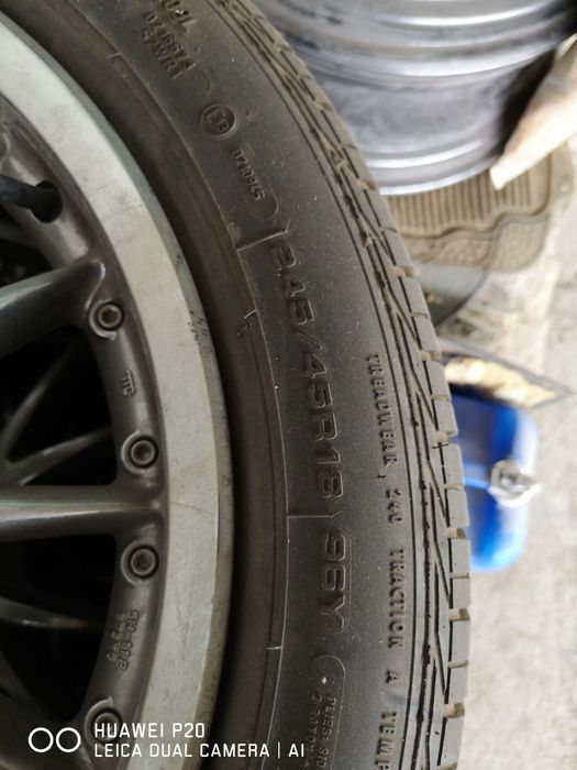 18" 5x100 с хубави гуми !!!