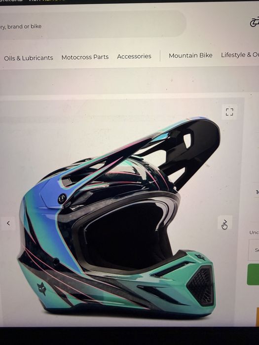 FOX V3 RS MX Helmet