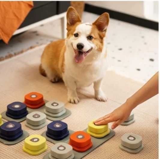 Кучешки бутони.. Записващи бутони за обучение на кучета и котки