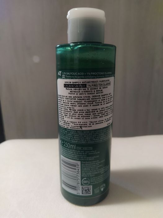 Sampon antimatreata purificator Vichy Dercos K 250ml