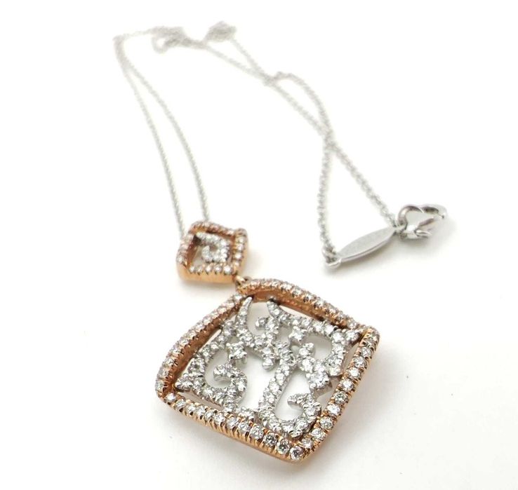 Colier 14k cu diamante Gabriel&Co 1,5ct