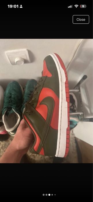 Nike dunk marime 42 rosi