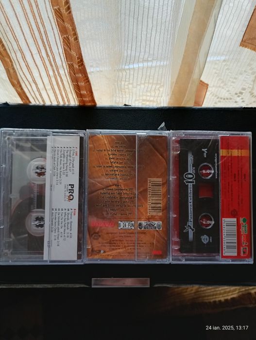 Casete audio sigilate - Pasarea colibri , Vita de vie , D.J. Phantom