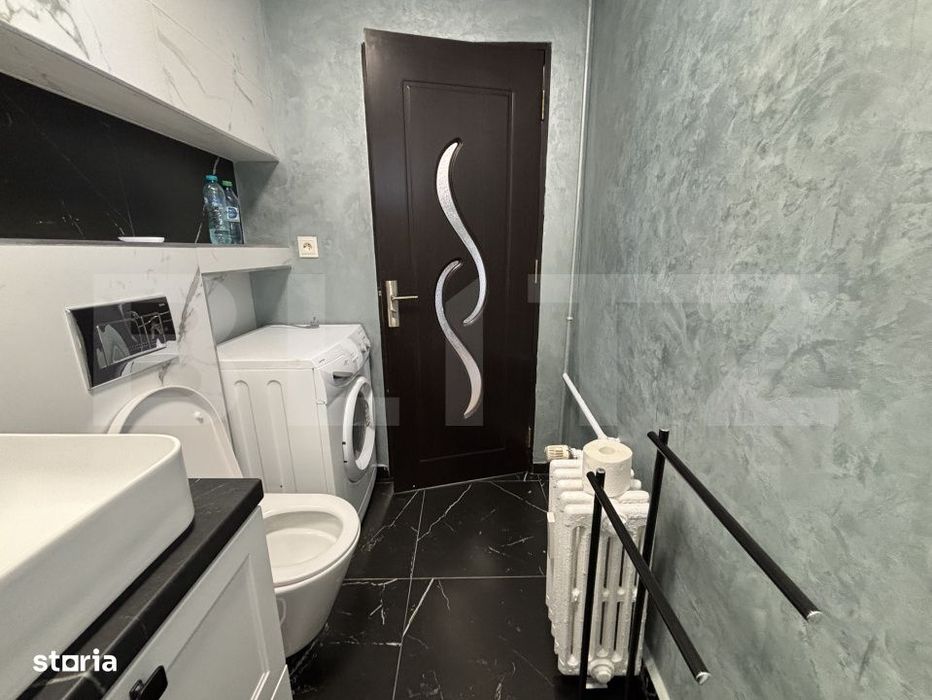 Apartament modern de inchiriat, 50 mp, complet mobilat si uitlat