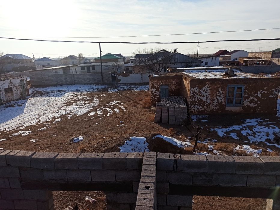 Продается земельный недостроенный участок в янги зарафшане