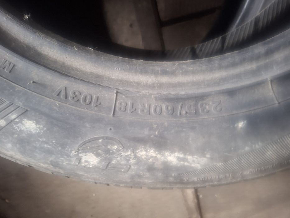 Летние шины размер 235/60/18