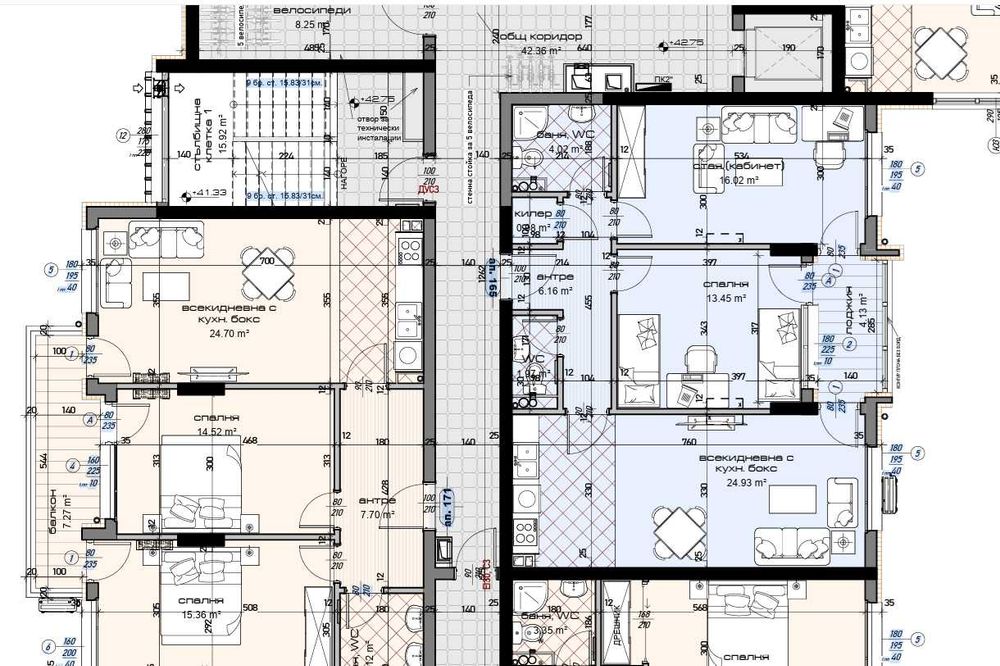 Продава се Тристаен апартамент в Варна, Младост 1 - 101 кв.м за 1466 €/кв.м - Снимка #4