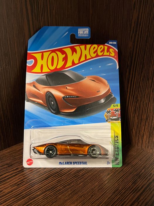 Hot Wheels McLaren Speedtail Super Treasure Hunt STH + protector