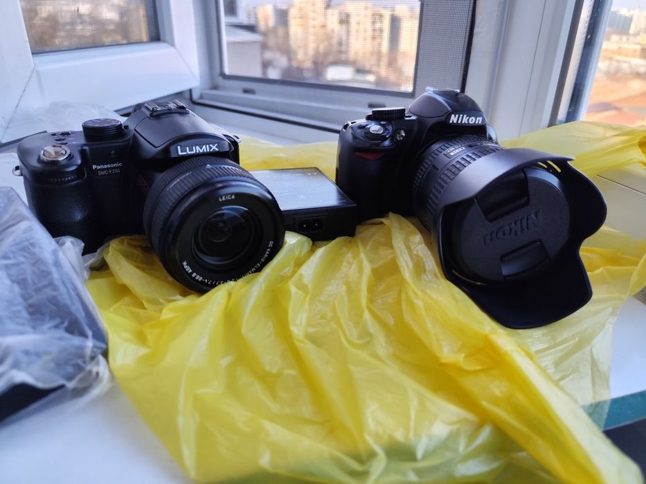 Nikon 3100D si Panasonic DMC-FZ50