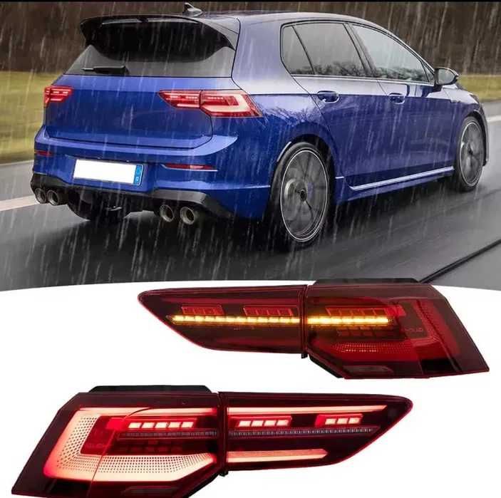 LED Стопове за VW Golf 8 (2020–2024) – динамични, facelift визия