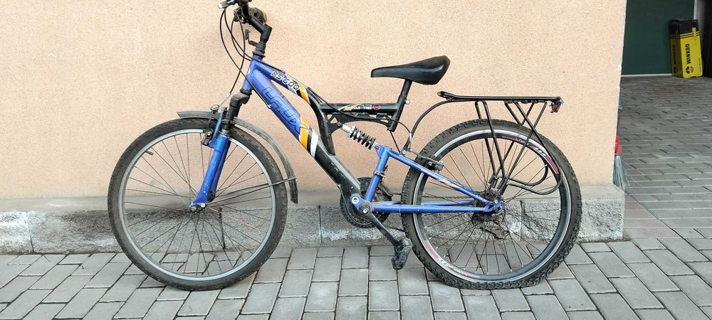 Двухподвесный велосипед