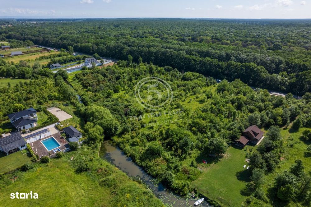 Teren 5.515 mp langa Lidl Snagov – Iesire la Lacul Snagov