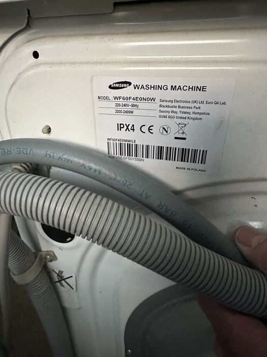 Vand masina de spalat rufe Samsung