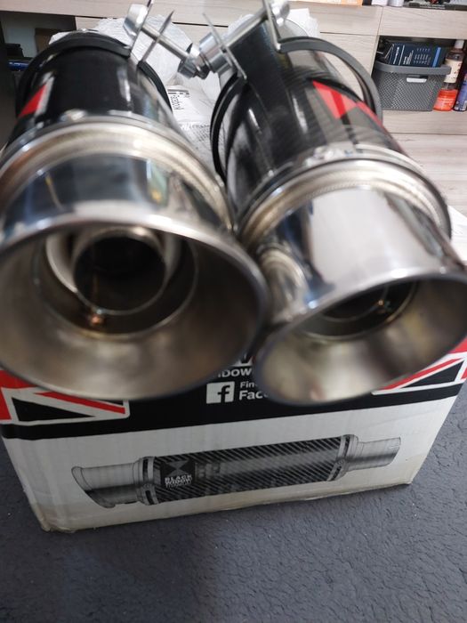 Vand evacuări Hayabusa carbon BlackWidow