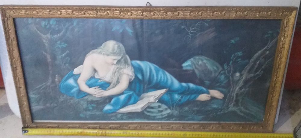 Tablou de colectie vechi de 45 de ani