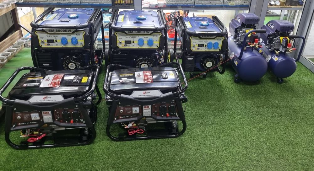 Генератор бензиновый 5.5кв