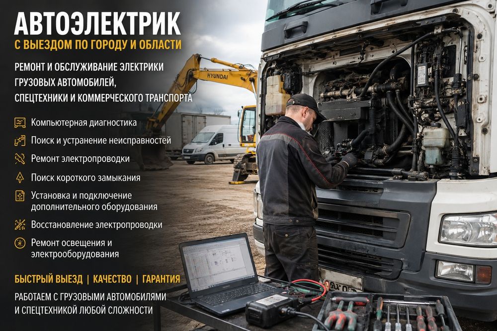 Автоэлектрик диагностика выезд