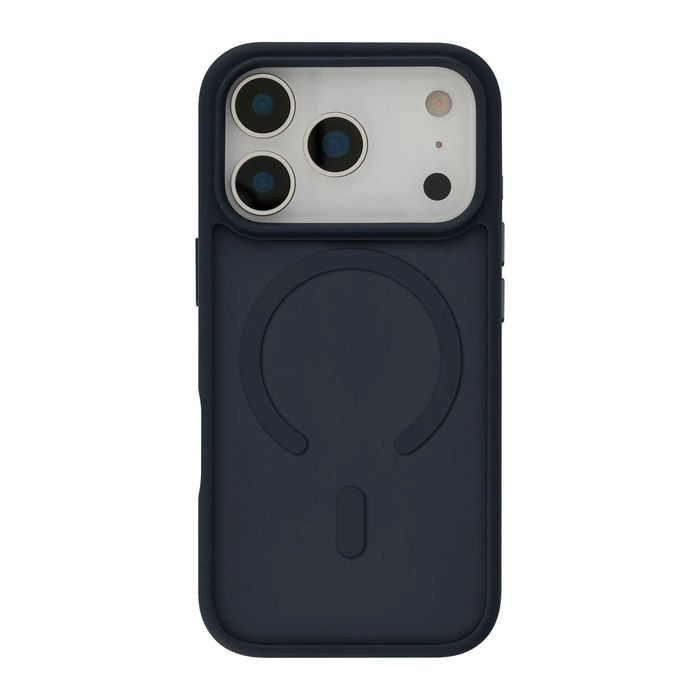 Husa MagSafe Blue - Spate Mat Fumuriu - iPhone 17 Pro