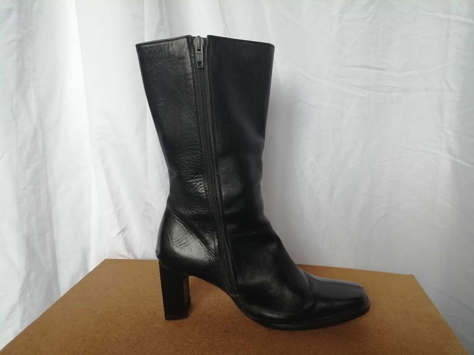 №38 дамски боти ботуши естествена кожа GIANNA