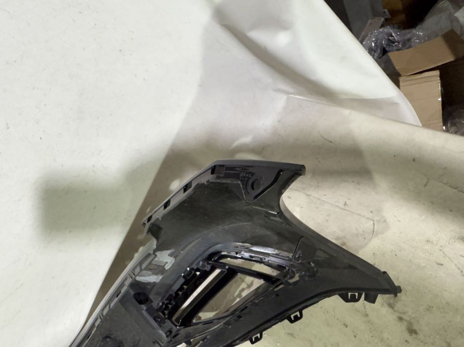 Bara fata VW Golf 7 VII, facelift, R-Line, 2017, 2018, 2019, 2020, cod origine OE 5G0807221LR, cu gauri pentru spalatori faruri si senzori de parcare (6).