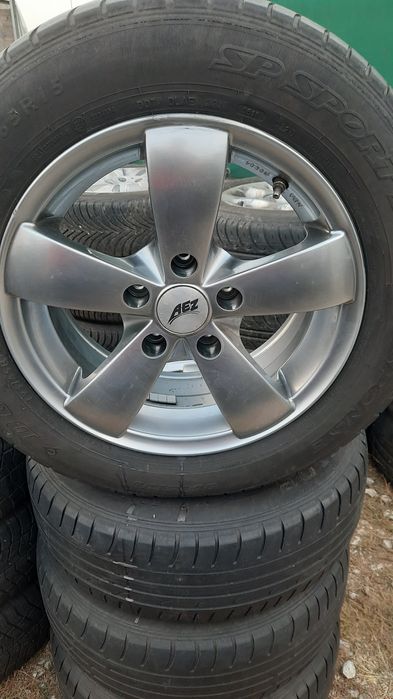 Ляти джанти с гуми 5×112 15цола