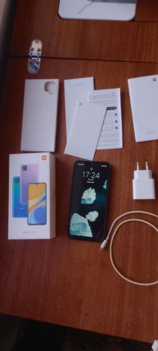 Redmi 9C /ichiki xotira 128/apertivkasi4GB/dakument karobka bor