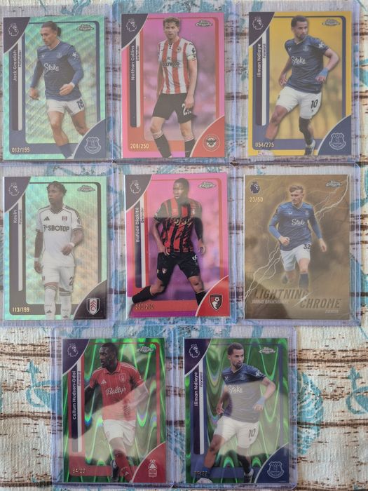 Topps Chrome EPL 25/26 - Chase cards Update 17.04