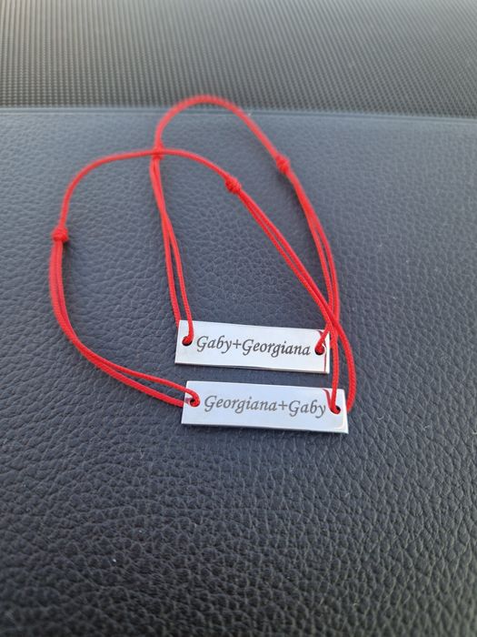 Brățări personalizate argint