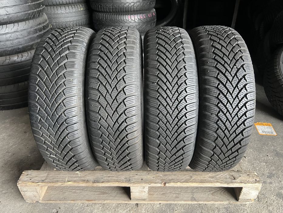 4 anvelope de iarna 185/65/15 Continental 7-8 mm!