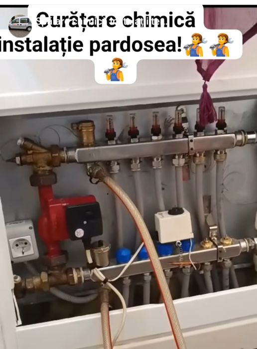 Spălarea Curățare Chimică Încălzire în Pardoseală  Centrale Termice