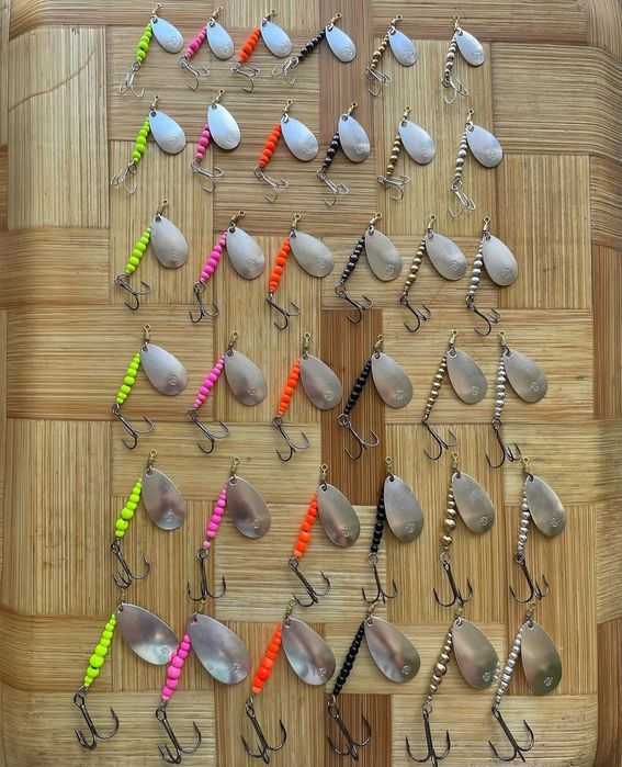 Momeli artificiale (pescuit spinning): Lingurițe rotative și Oscilante (Hand Made-TV LUREX)