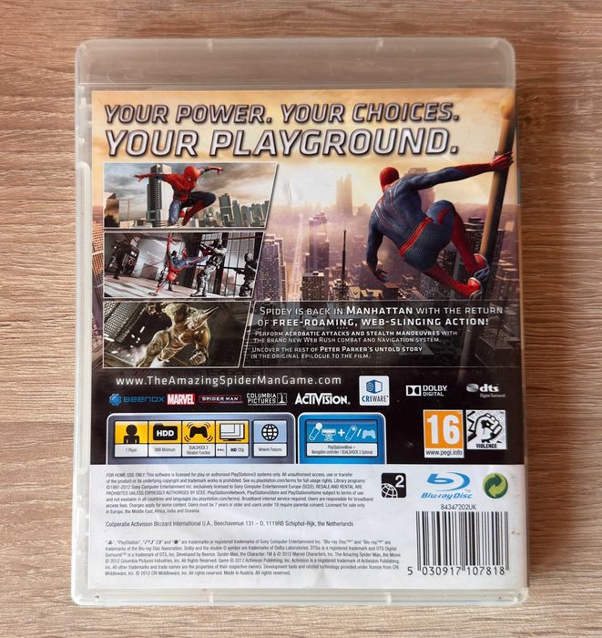 [ PS3 > The Amazing Spider-Man / Spiderman / Спайдърмен за PlayStation 3