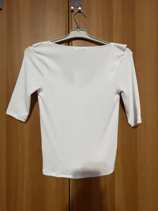 Diverse bluze Stradivarius alba LcWaikiki galbena top floricele S