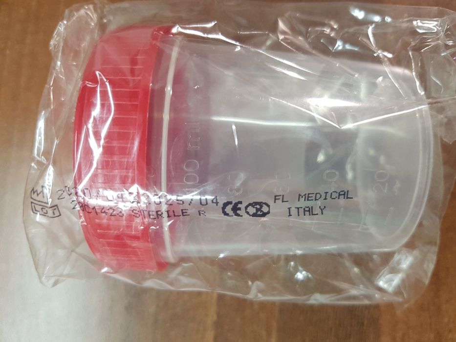 Стерилни контейнери за кърма или за изследвания 100мл.