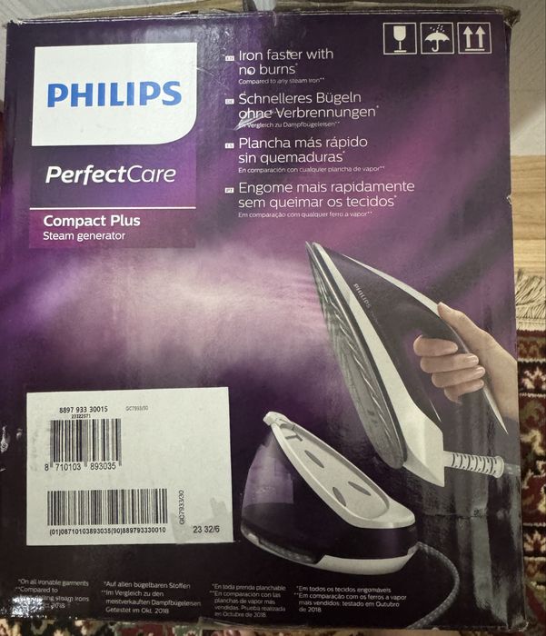 Парогенератор Philips GC7933/30 PerfectCare Compact Plus