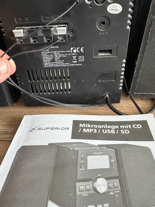 Компактна аудио система Superior NE-271–CD/MP3/USB/SD+Дистанционно