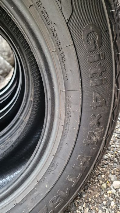 Anvelope 245/65R17 marca Giti,DOT 2022,vară