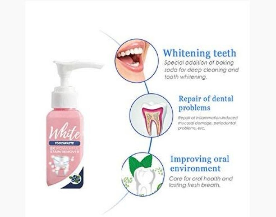 Избелваща паста за зъби