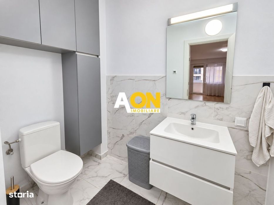 Apartament 3 camere, mobilat, utilat, 68 mp + boxă 10 mp, zona Arex