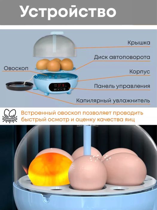 Inkubator 6ta tuxumli